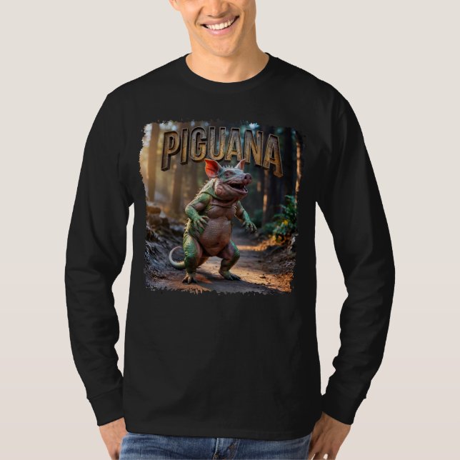 Camiseta Cómputo fotográfico de Piguana Funny (Anverso)