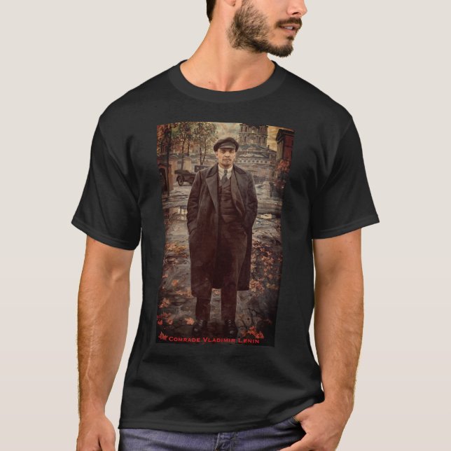Camiseta Comrade Vladimir Lenin, Head of Soviet Union, USSR (Anverso)