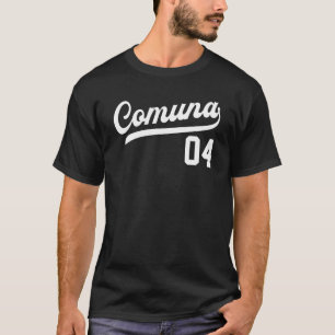Camiseta Comuna 04 Barrios Españoles Medellín Colombia Comm