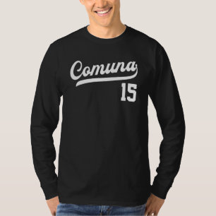 Camiseta Comuna 15 Español Barrios Medellín Colombia Comun