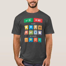 Camiseta Comunicación 01: Autismo español AAC PECS