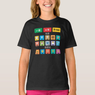 Camiseta Comunicación 02: Autismo chino AAC PECS
