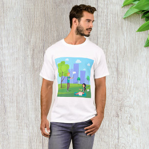 Camiseta Comunicación en Redes Sociales en Parque Urbano