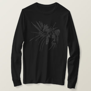 Camiseta Comunicación Tatuaje Tribal Abstracto
