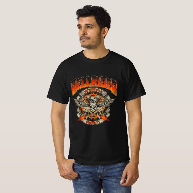 Camiseta Comunidad Hellrider (Anverso completo)