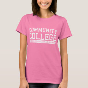 Camiseta comunidad más fácil que asiduo
