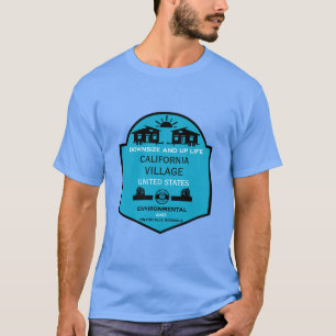 Camiseta Comunidades de casas pequeñas editables