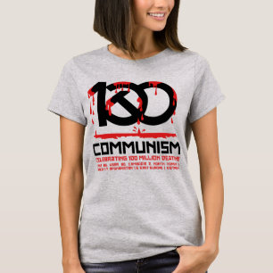 Camiseta Comunismo, celebrando 100 millones de muertes