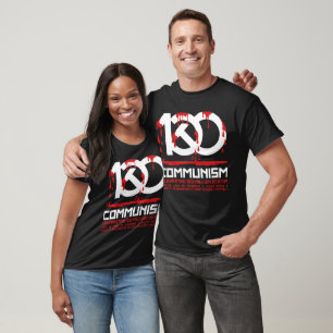 Camiseta Comunismo, celebrando 100 millones de muertes