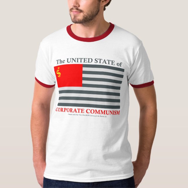 Camiseta Comunismo corporativo (Anverso)
