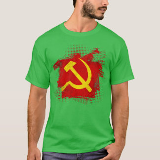 Camiseta Comunismo de la Unión Soviética con martillo