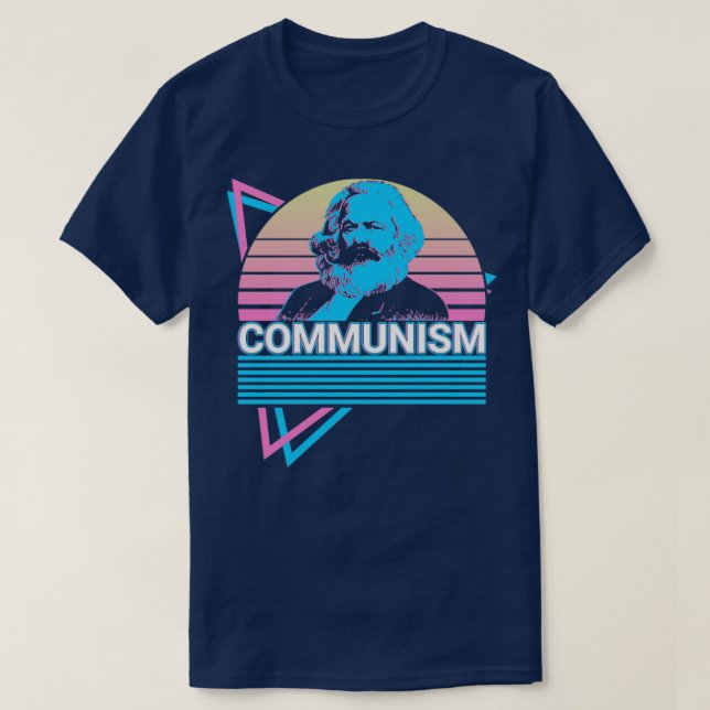 Camiseta Comunismo Karl Marx Marxismo Socialismo comunista  (Diseño del anverso)
