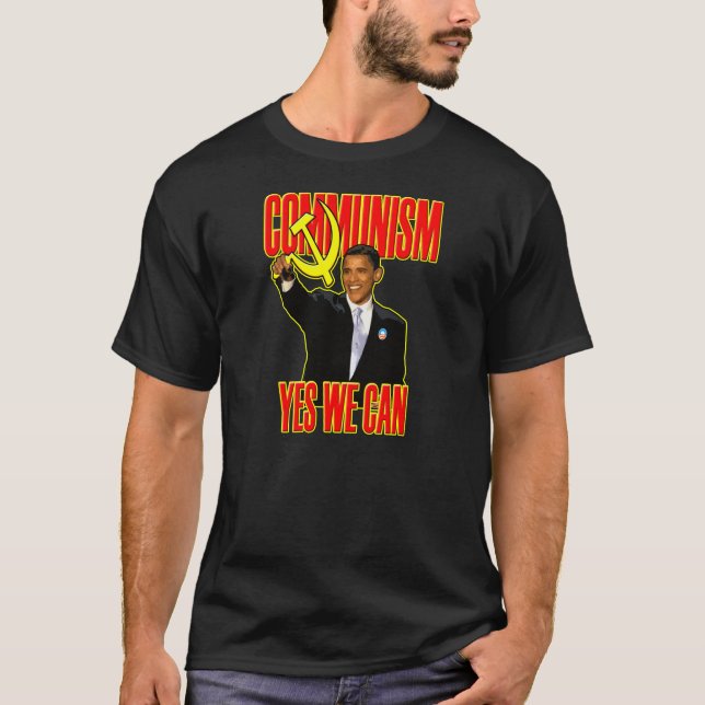 Camiseta COMUNISMO PODEMOS sí (Anverso)
