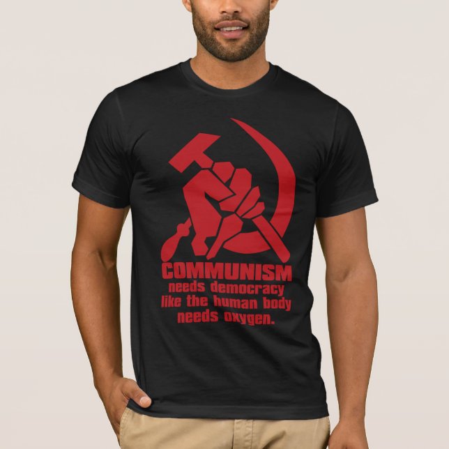 Camiseta COMUNISMO+Re (Anverso)