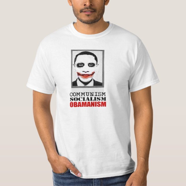 CAMISETA COMUNISMO, SOCIALISMO, OBAMANISM (Anverso)