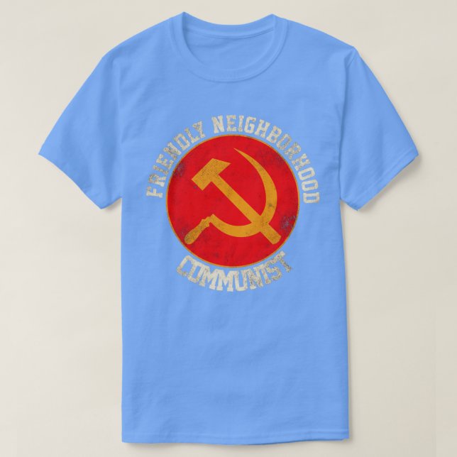 Camiseta Comunista gracioso (Diseño del anverso)