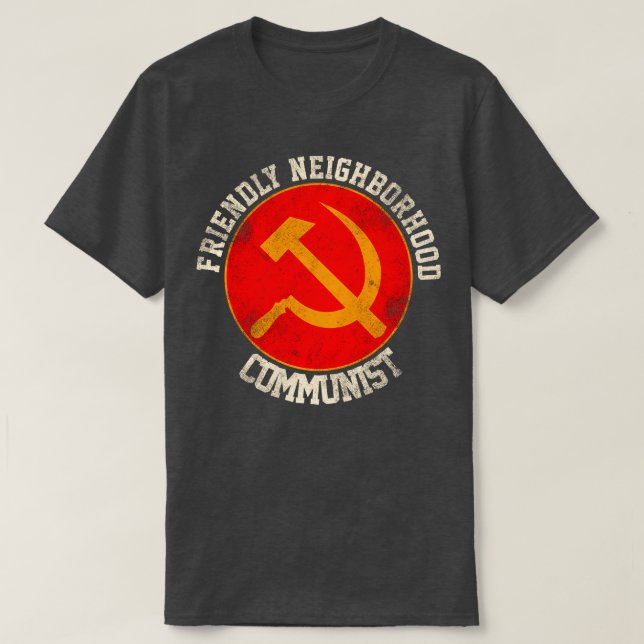 Camiseta Comunista gracioso (Diseño del anverso)