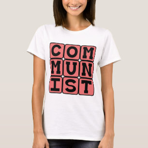 Camiseta comunista, practicantes del comunismo