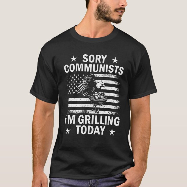 Camiseta Comunistas que lamento lo gracioso que estoy asomb (Anverso)