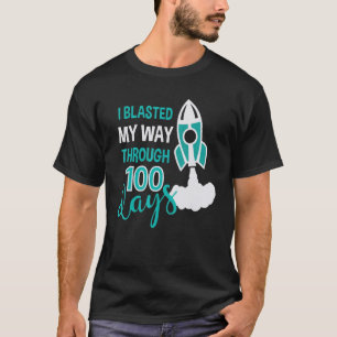 Camiseta Con 100 Días De Maestra Ki