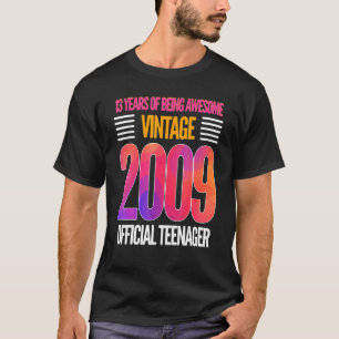 Camiseta con 13.º gran cumpleaños increíble carrera complet