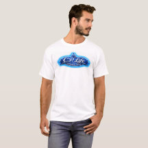 Camiseta con aerografía a 2 lados C.P. Life