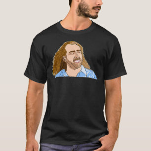 Camiseta Con aire Nicolas Cage Respirando al aire libre Cla
