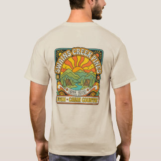 Camiseta con ambiente de los 70