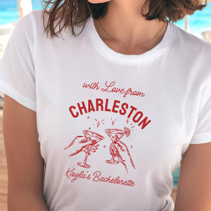 Camiseta Con Amor Desde [Tu Ciudad] Despedida de Soltera Pe