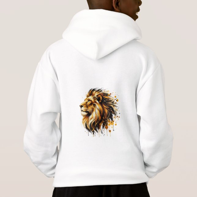 Camiseta con animales efecto pintura  (Reverso)