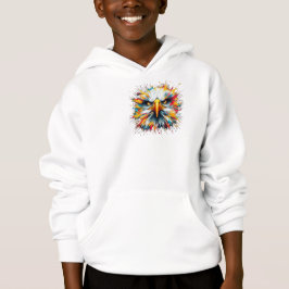 Camiseta con animales efecto pintura