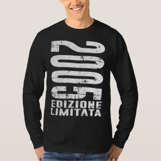 Camiseta con años de emisión 2005