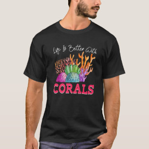 Camiseta Con arrecifes de coral oceánico
