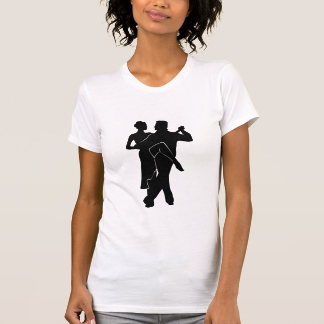 Camiseta con bailarinas de tango (Anverso)