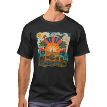 Camiseta con Bandera Basquiat - Arte usable