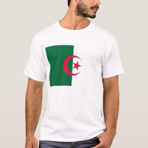 Camiseta con bandera de Argelia