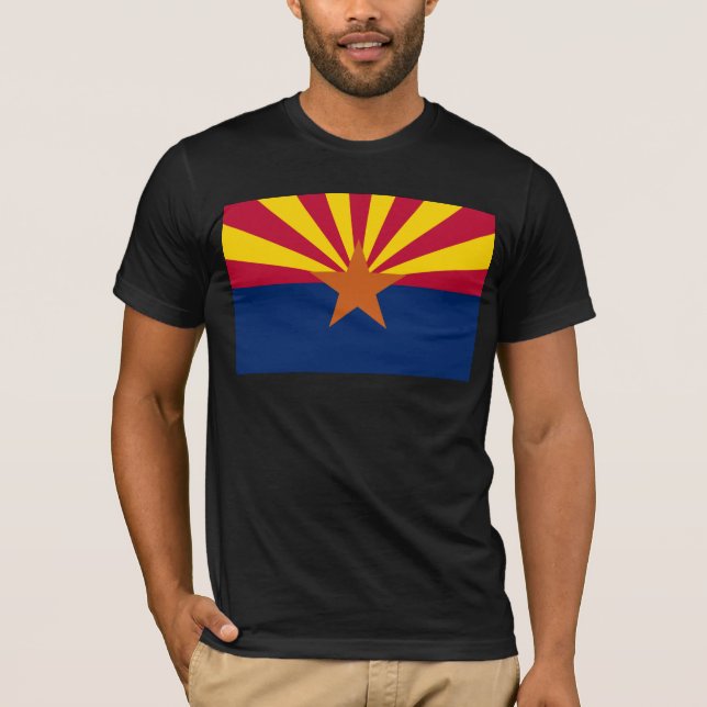 Camiseta con bandera de Arizona (Anverso)
