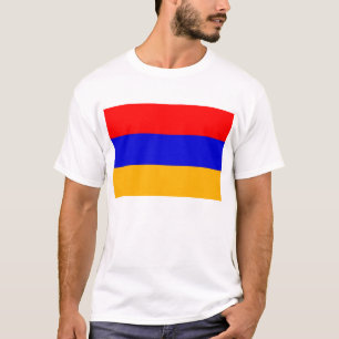 Camiseta con bandera de Armenia