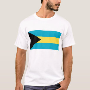 Camiseta con bandera de Bahamas
