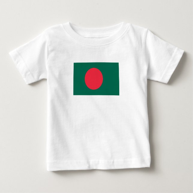 Camiseta con bandera de Bangladesh (Anverso)