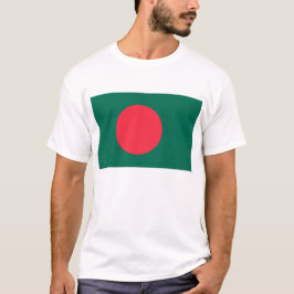 Camiseta con bandera de Bangladesh