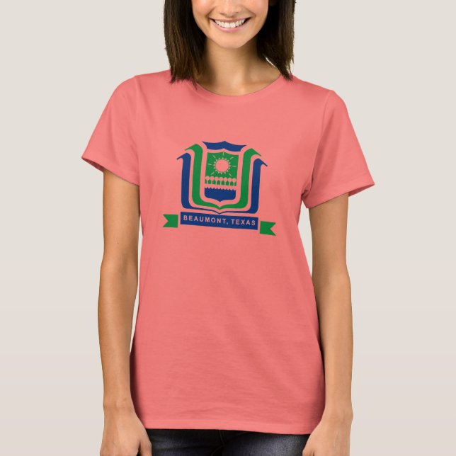Camiseta con bandera de Beaumont (Anverso)