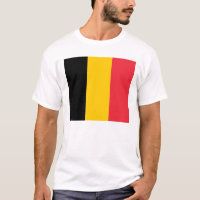 Camiseta con bandera de Bélgica