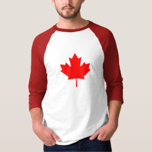 Camiseta con bandera de Canadá