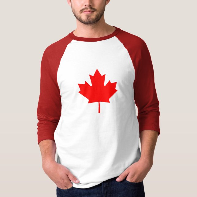 Camiseta con bandera de Canadá (Anverso)