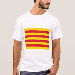 Camiseta con bandera de Cataluña