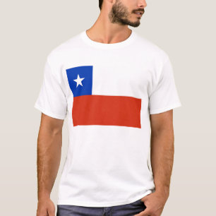 Camiseta con bandera de Chile