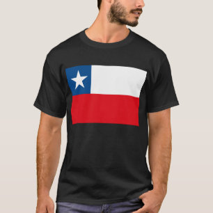 Camiseta con bandera de Chile
