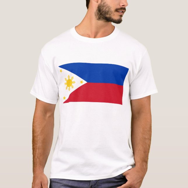 Camiseta con bandera de Filipinas (Anverso)