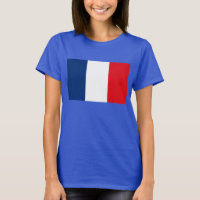 Camiseta con bandera de Francia